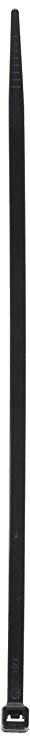 Pro Tie B8SD100 8-Inch Standard Duty Cable Tie, UV Black Nylon, 100-Pack