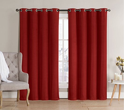 Ruthy's-Textile-Thermal-Blackout-Window-Curtian-Grommet-Panel-Width-52-in-X-90-in-RED