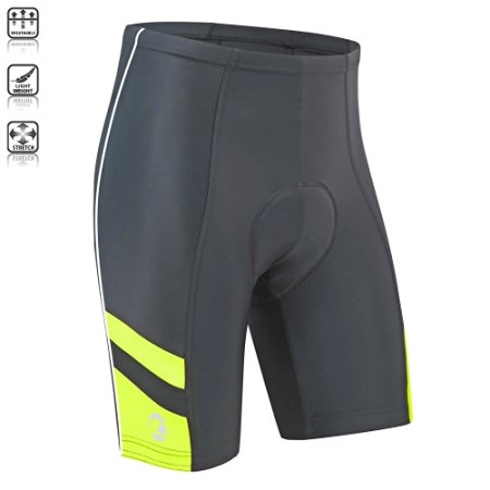 Tenn Men's Coolflo 8 Panel Padded Cycling Shorts
