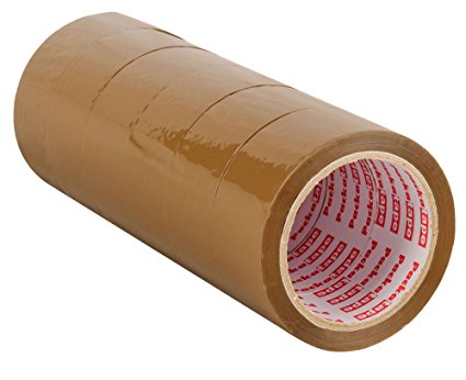 Packatape — 6 Rolls 48MM x 66M Brown Packaging Tape for Parcels and Boxes. This 6 roll pack of Heavy Duty Brown Packing Tape Provides a Strong, Secure and Sticky Seal for your Boxes.