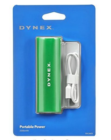 Dynex Portable Power Charger - Green