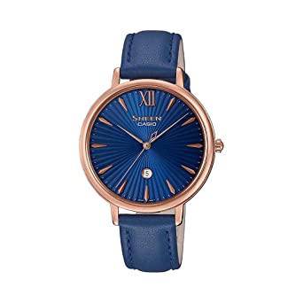 Casio Sheen Analog Blue Dial Women's Watch-SHE-4534PGL-2AUDF (SH222)