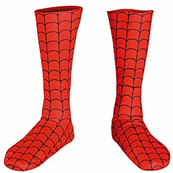 Disguise Marvel Spider-Man Child Boot Covers Costume Accessory, One Size Child