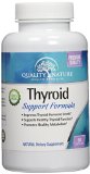 Thyroid Support Supplement - All Natural Herbal Blend for Weight Loss - Advanced Formula for Boosting Energy Levels and Metabolism - Improving Thyroid Hormone Levels - with - Vitamin B-12 L-tyrosine Iodine Zinc Molybdenum and Schizandra Herb Powder - One of the Best Thyroid Supplements - Guaranteed By Quality Nature