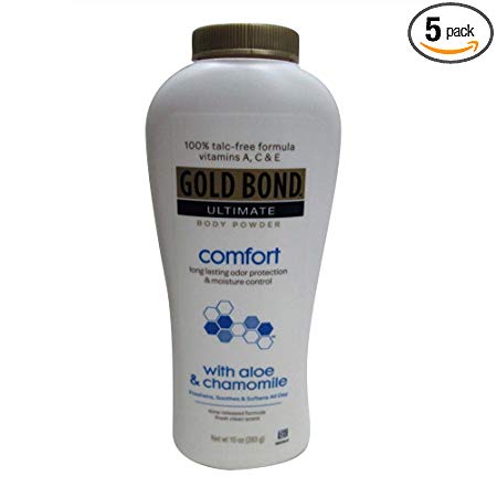 Gold Bond Ult Pwdd Size 10 Oz Gold Bond Ultimate Comfort Body Powder With Aloe (pack of 5)