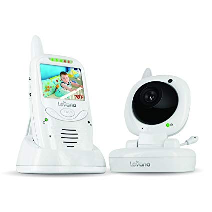 Levana Jena Digital Baby Video Monitor with 8 Hour Rechargeable Battery and Talk to Baby Intercom