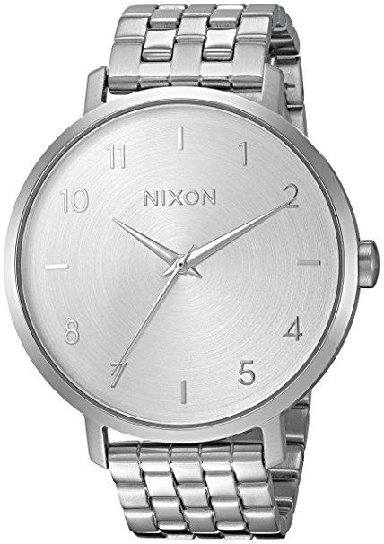 Nixon Women's 'Arrow' Quartz Metal and Stainless Steel Automatic Watch, Color:Silver-Toned (Model: A10901920-00)