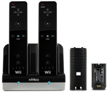 Nyko Charge Station for Wii/Wii U (Black)