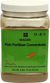 Seagate Products Fish Fertilizer Concentrate Powder 42 Ounce Jar