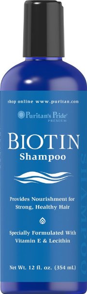 Puritan's Pride Biotin Shampoo-12 oz Shampoo