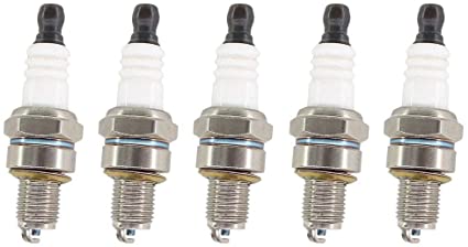 AISEN (Pack of 5) Spark Plug for Stihl FS90 FS100 FS110 FS130 BR500 BR550 BR600