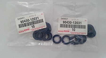 Toyota Oil Drain Plug Gaskets Qty 20