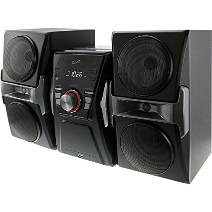 iLive Bluetooth Stereo Music Sound System with Single Disc Cd Player, FM-Radio, Sleep Timer, Remote Control