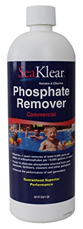 SeaKlear 90207 Halo Source 1040105 Commercial Strength Phosphate Remover Quart Bottle Spa Accessories