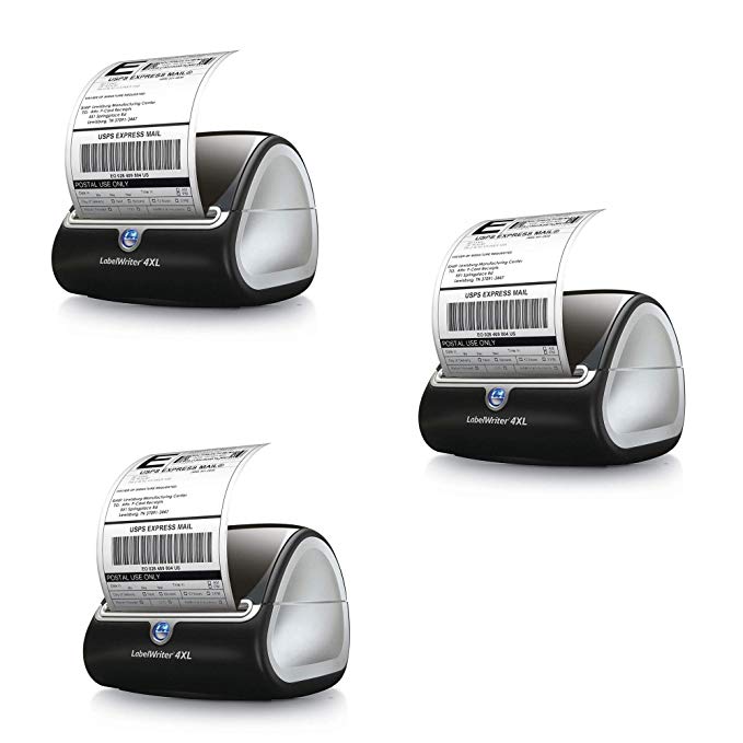 DYMO 1755120 LabelWriter 4XL Thermal Label Printer (3 Pack)