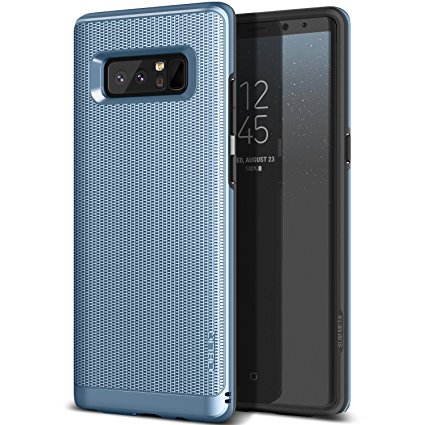 Galaxy Note 8 Case, OBLIQ [Slim Meta] Slim Fit Premium Dual Layer with Metallic Finish Back with Shock Absorbing Protection Cover for Galaxy Note 8 (2017) (Coral Blue)