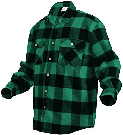 Rothco Extra Heavyweight Buffalo Plaid Flannel Shirts