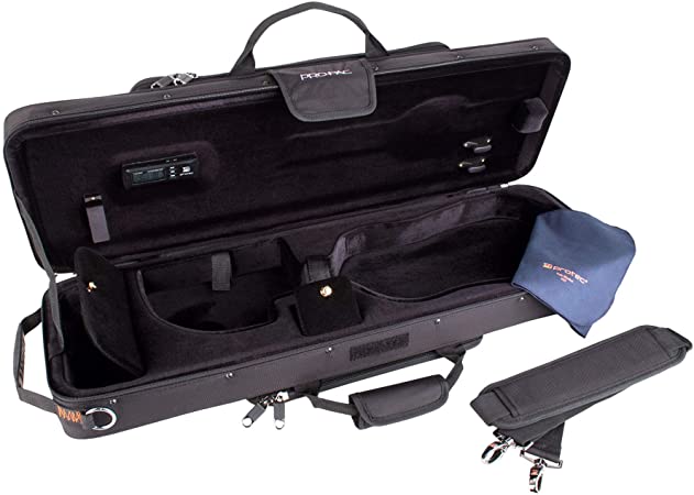 Protec 4/4 Violin Travel Light Violin PRO PAC Case - Black, Model PS144TL