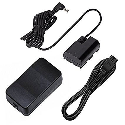 Kapaxen ACK-E6 AC Power Adapter Kit (2016 Version) For Canon EOS 5DS, 5DS R, 5D Mark III, 5D Mark II, 6D, 7D, 7D Mark II, 80D, 70D, 60D, & 60Da Digital Cameras - [Fully-Decoded]