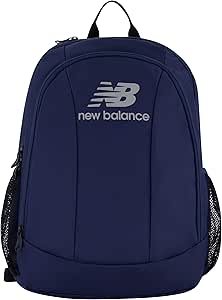 New Balance Laptop Backpack, Commuter Travel Bag for Men and Women, Navy, 19 Inch