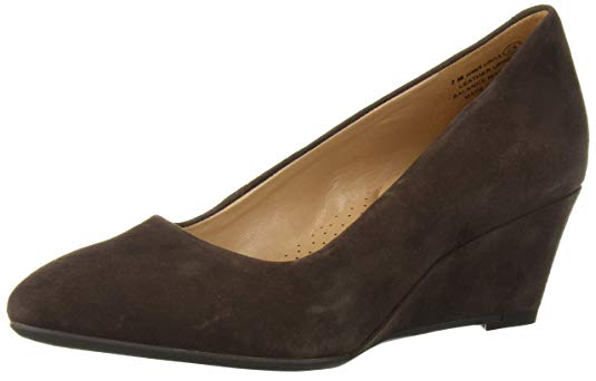 Aerosoles - Women's Inner Circle Heel - Leather Pointed Toe Dress Pump with Memory Foam Footbed