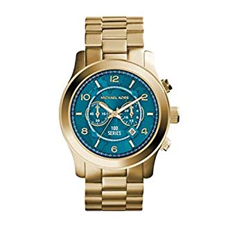 Michael Kors Runway Gold Three-Hand Men's Watch