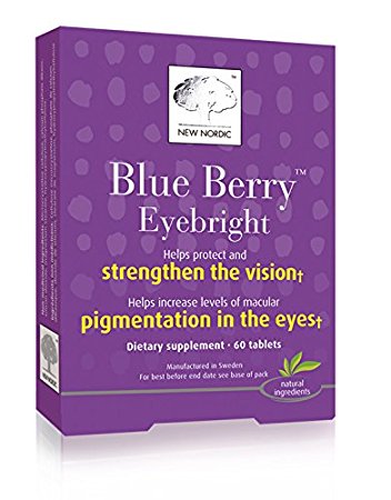 New Nordic Blue Berry Eyebright, Pack of 60