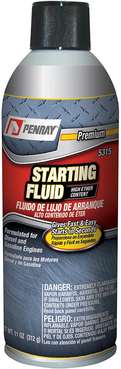 Penray 5315 High Ether Content Starting Fluid - 11-Ounce Aerosol Can