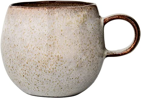 Bloomingville Mug Sandrine, Grey, Stoneware