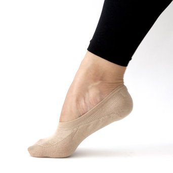 SHEEC - SoleHugger ACTIVE - Women's No-Show Cotton Casual Socks *Non Slip*