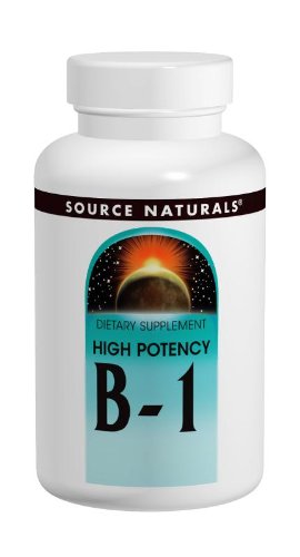 Source Naturals B-1 High Potency 500mg with Mag, 50 Tablets