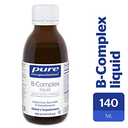 Pure Encapsulations - B-Complex Liquid - B Vitamins to Support Energy Metabolism and a Healthy Nervous System* - 140 ml (4.73 fl oz)