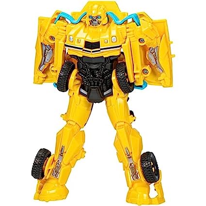 Transformers Toys Rise of The Beasts Movie, Flex Changer Bumblebee Converting Action Figure for Ages 6&Up, 6-Inch, Multi Color