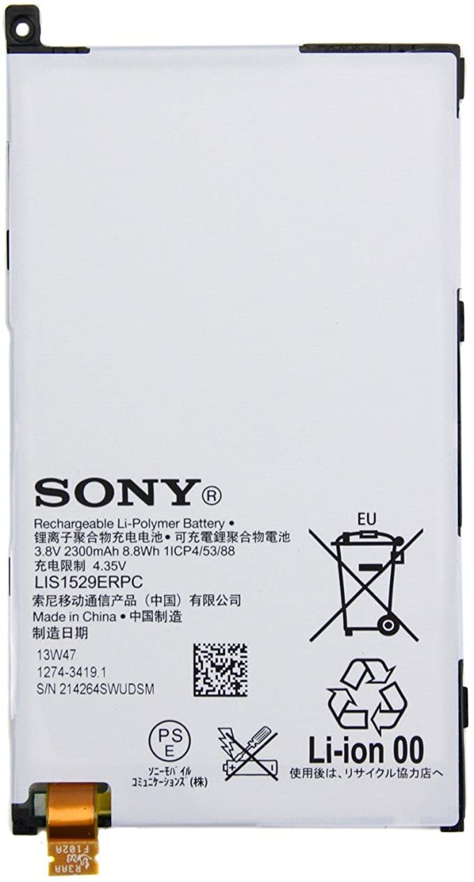 Sony 2300 mAh Battery for Xperia Z1 Compact