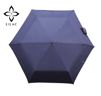 Lilac Auto Open&Close Compact Windproof and Anti-UV (UPF50 ) Foldable Travel Umbrella for Easy Carrying
