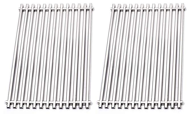 Broilmann BBQ Barbecue Replacement Stainless Steel Cooking Grates for Weber 7527, 9869 7526 7525 Spirit Genesis Grills, Lowes Model Grills