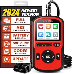 Autel OBD2 Scanner AutoLink AL549(Upgraded Ver. of AL519)Code Reader with AutoVin, Read/Erase DTCs for ABS, Universal Car Battery Test,OBDII Scan with Live Data,Check Engine Fault OBD2 Diagnostic Tool