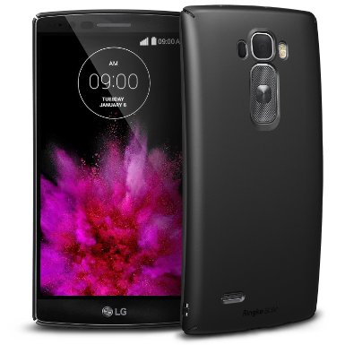 LG G Flex 2 Case Ringke Slim Ultra Thin Cover w Screen Protector Snug-Fit Essential Side to Side Edge Coverage Superior Coating PC Hard Skin for LG G Flex 2 - SF Black