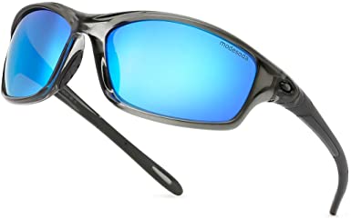 modesoda Polarized Sports Sunglasses for Men Women Cycling Sun Glass TR90 Frame