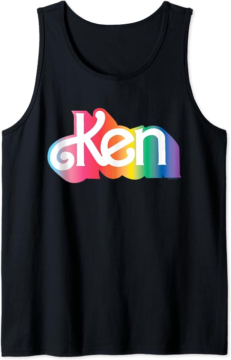 Barbie Pride - Ken Pride Logo Tank Top