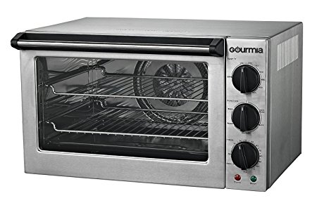 Gourmia S2000 Extra Large Stainless Steel Professional Convection Oven with Dual Mode Rotisserie and Insulated Door, Extra Large Capacity 1.5 cu. ft./42 liter 110v