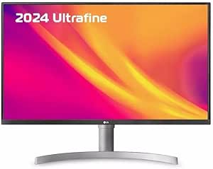 LG 32" Class Ultrafine 4K UHD IPS Monitor, HDR10, 60Hz, 5ms, White (Renewed)