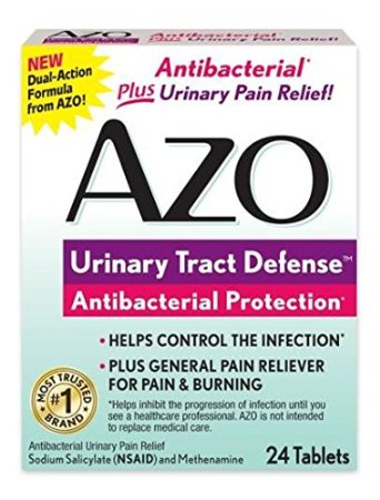 AZO Urinary Tract Defense, Antibacterial Protection, 24 Count