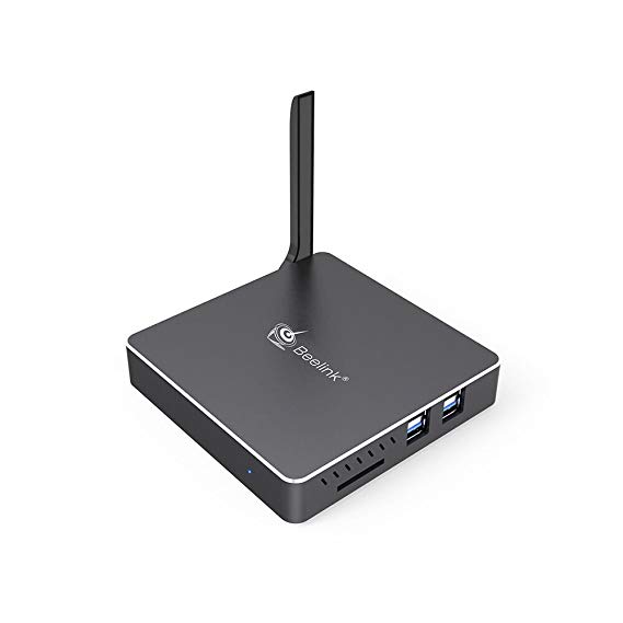 Beelink AP34 Pro Mini PC 6GB RAM 64GB ROM, 520GB SSD Expandable Intel Celeron Apollo Lake N3450 Gigabit Ethernet 2.4G 5.8G Dual-Band WiFi Mini Computer