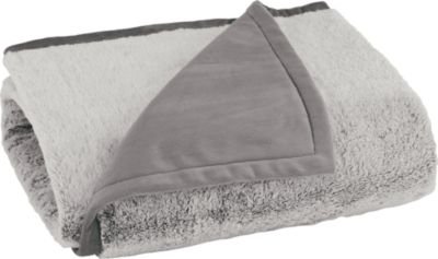 Cabela's Lodge Collection Tipped Faux-Fur Throw 50" x 60" (Charcoal)