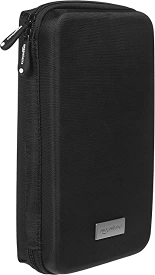 Amazon Basics Universal Travel Case Organizer for Small Electronics and Accessories, Black