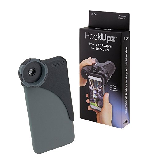 Carson HookUpz For iPhone Digiscoping Adapters for Most Full Sized Binoculars