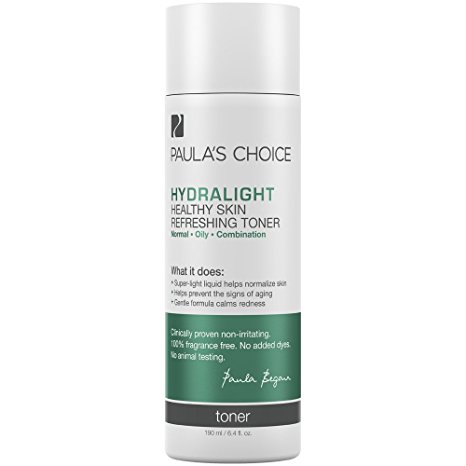 Paula's Choice Hydralight Healthy Skin Refreshing Toner, 6.4 oz (1 Bottle) for Sensitive or Oily Skin of the Face and Neck