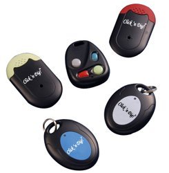 Click n Dig Key Finder Wireless RF Item Locator Remote Control Pet Wallet Keyfinder-Free Extra Batteries