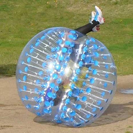 Holleyweb™ Bubble Football Suits Dia 5' (1.5m) Bubble Soccer Equipment Human Inflatable Bumper Bubble Balls